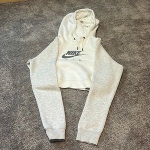 Nike crop top sweatshirt, size small